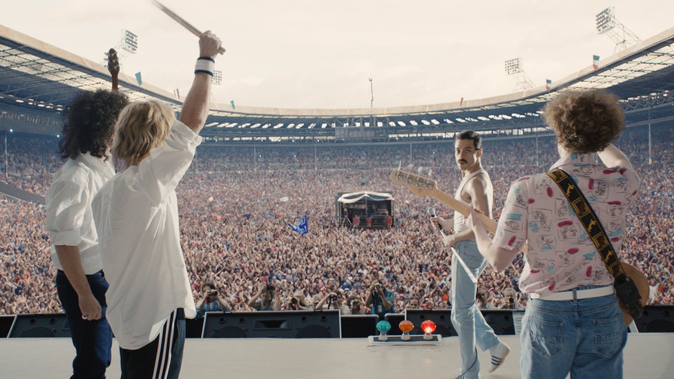 Fotograma de la película Bohemian Rhapsody