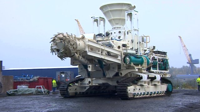 Pioneering deep sea mining machines made on Tyneside