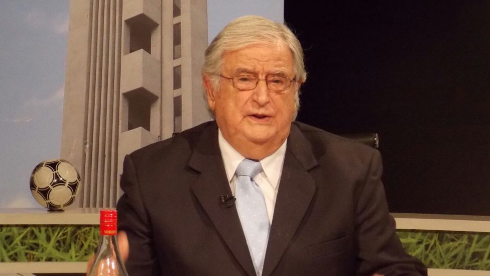 Sánchez Padilla, de 85 años, tiene el récord Guinness a "la carrera más larga como director de un mismo programa de televisión". (Foto: gentileza familia Sánchez) Sánchez Padilla (Foto: gentileza familia Sánchez)