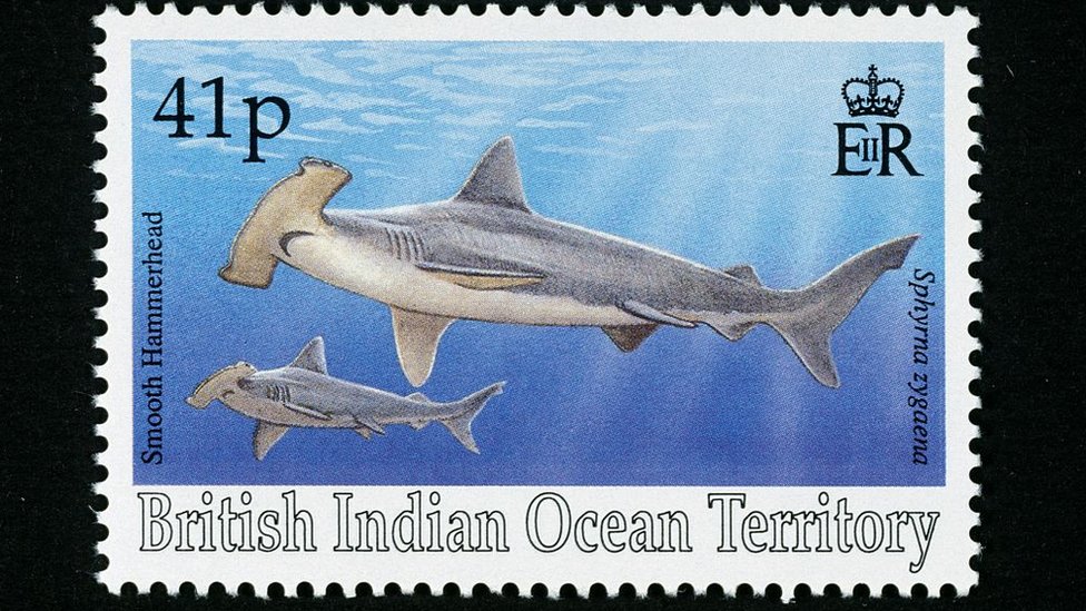 A British Indian Ocean Territory stamp. File photo