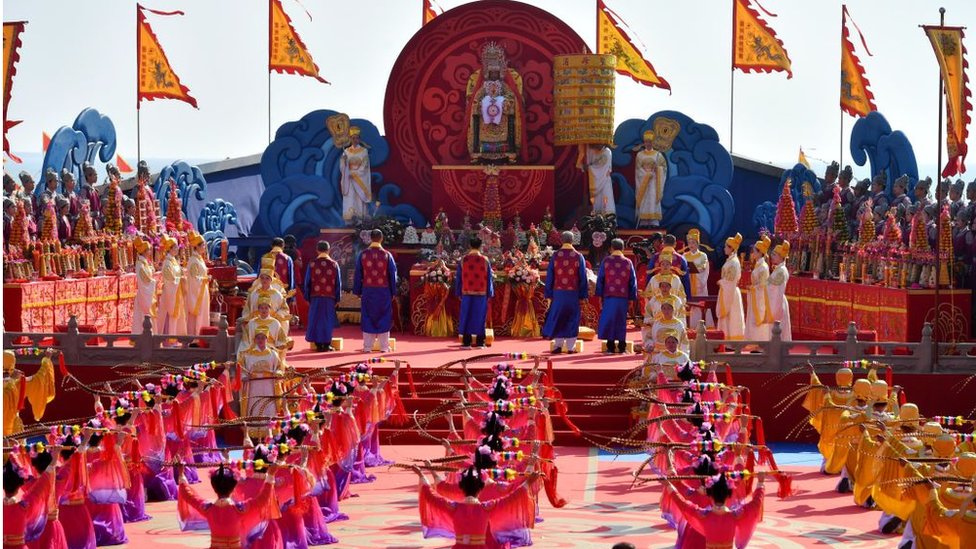 Mazu celebration in Meizhou