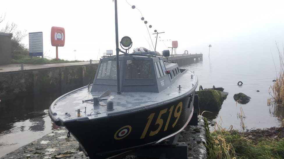 World War Two seaplane tenders return to Lough Erne - BBC News