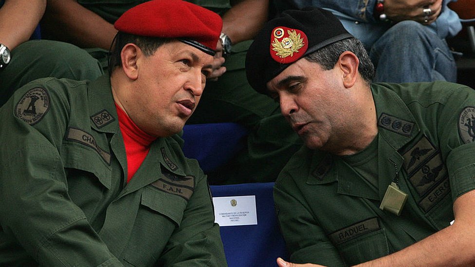Chávez y Baduel