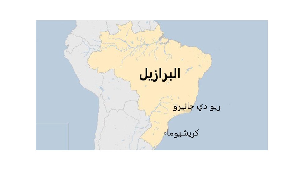خريطة للبرازيل