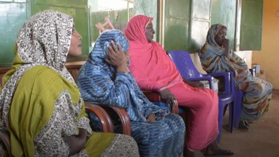 مجموعة من النسوة في السودان