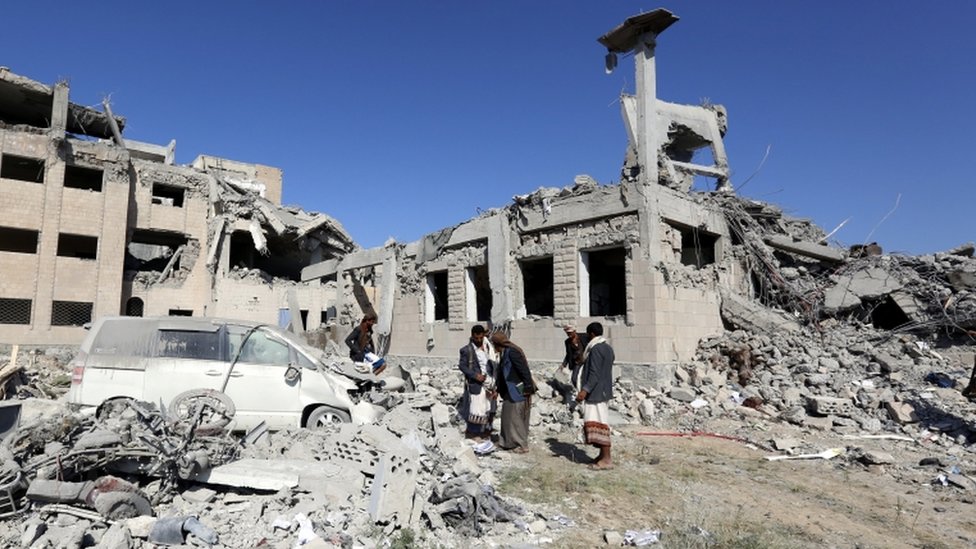 Авиаудар возглавляемой Саудовской Аравией коалиции по Дхамару в Йемене, 1 сентября