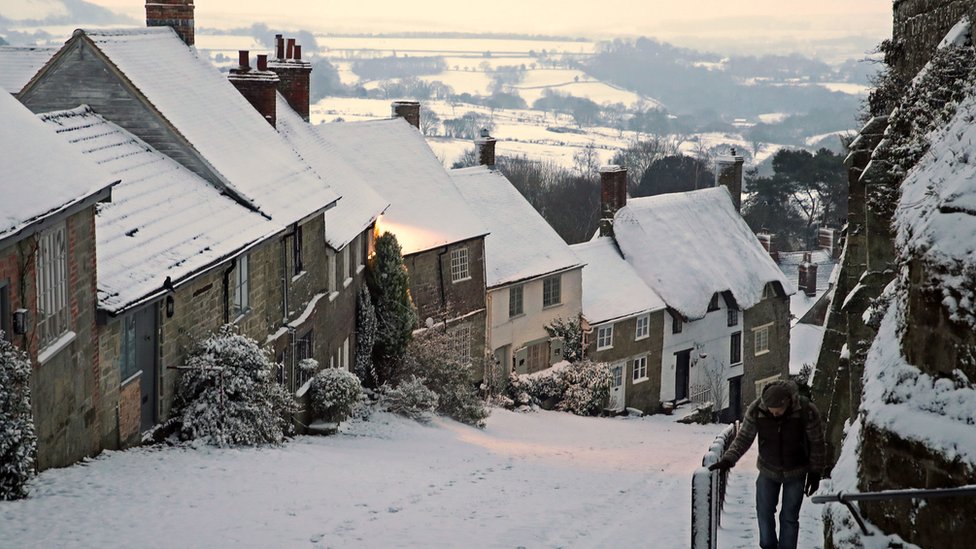 Gold Hill in Shaftesbury, Dorset