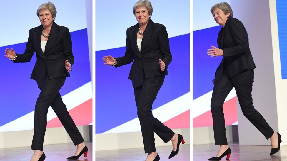 Why was Theresa May dancing? And did it work? - BBC News