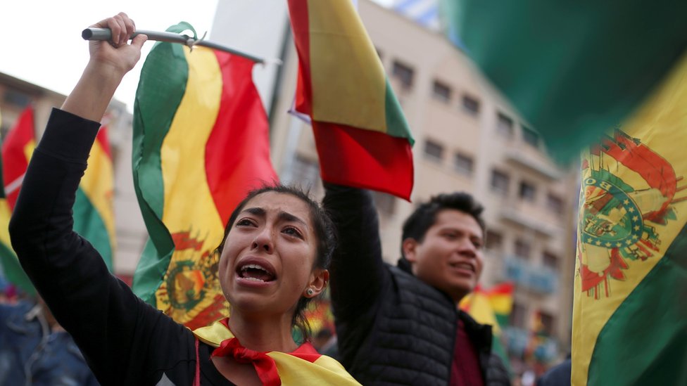 demonstranti u boliviji