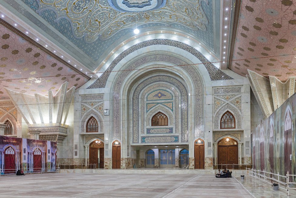 Интерьер мавзолея Рухоллы Хомейни, Тегеран, Иран