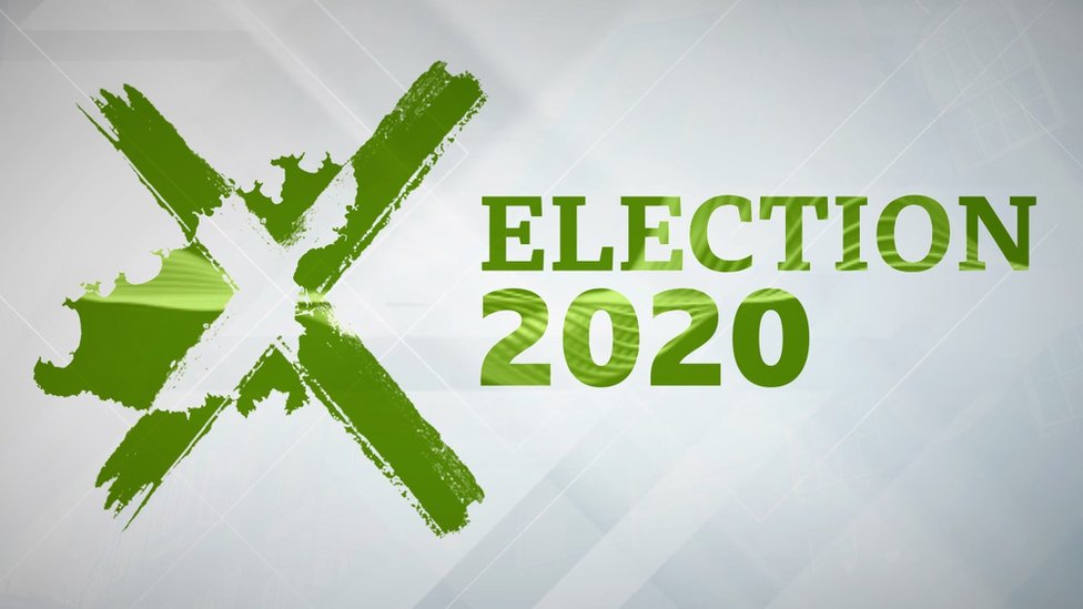 BBC Guernsey Election 2020 logo