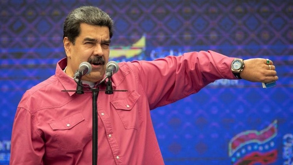 Maduro celebra
