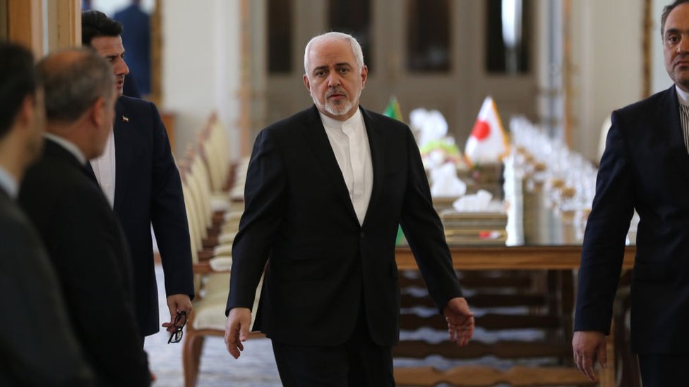 Se prevé que el ministro de Exteriores de Irán, Javad Zarif, será objeto de sanciones.