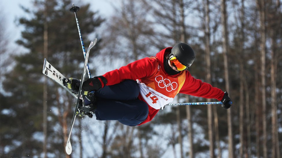 Молли Саммерхейз на зимних Олимпийских играх.