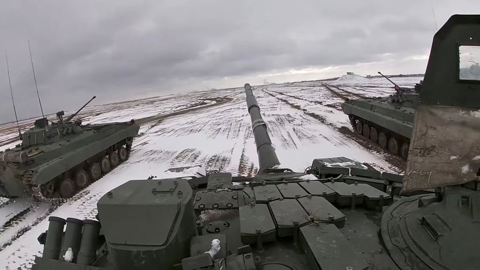 Miles de soldados rusos llegaron a Bielorrusia para ejercicios militares conjuntos.