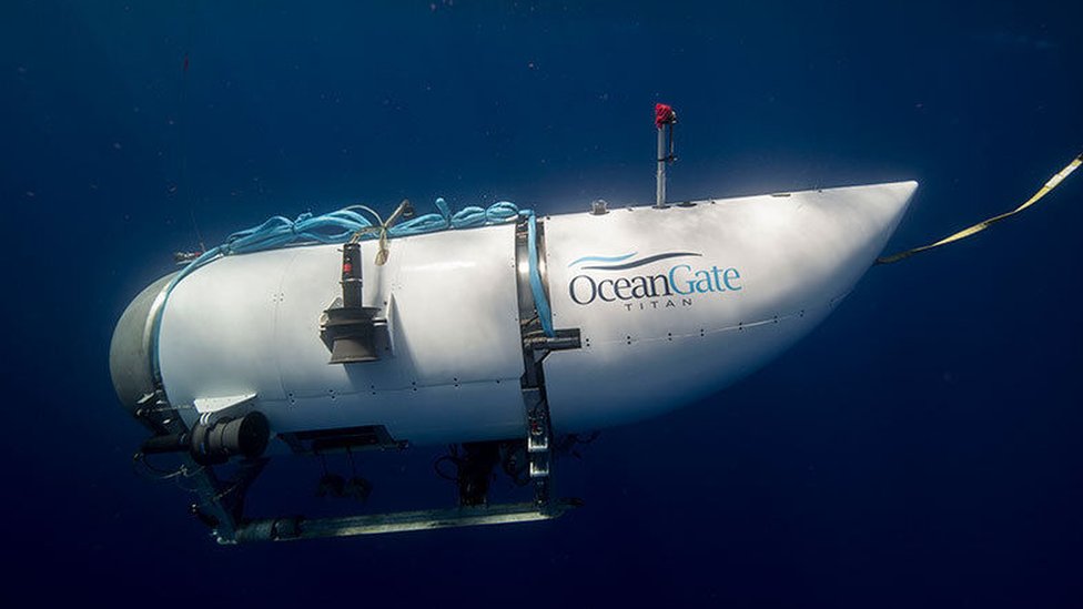 Titan submersible from OceanGate