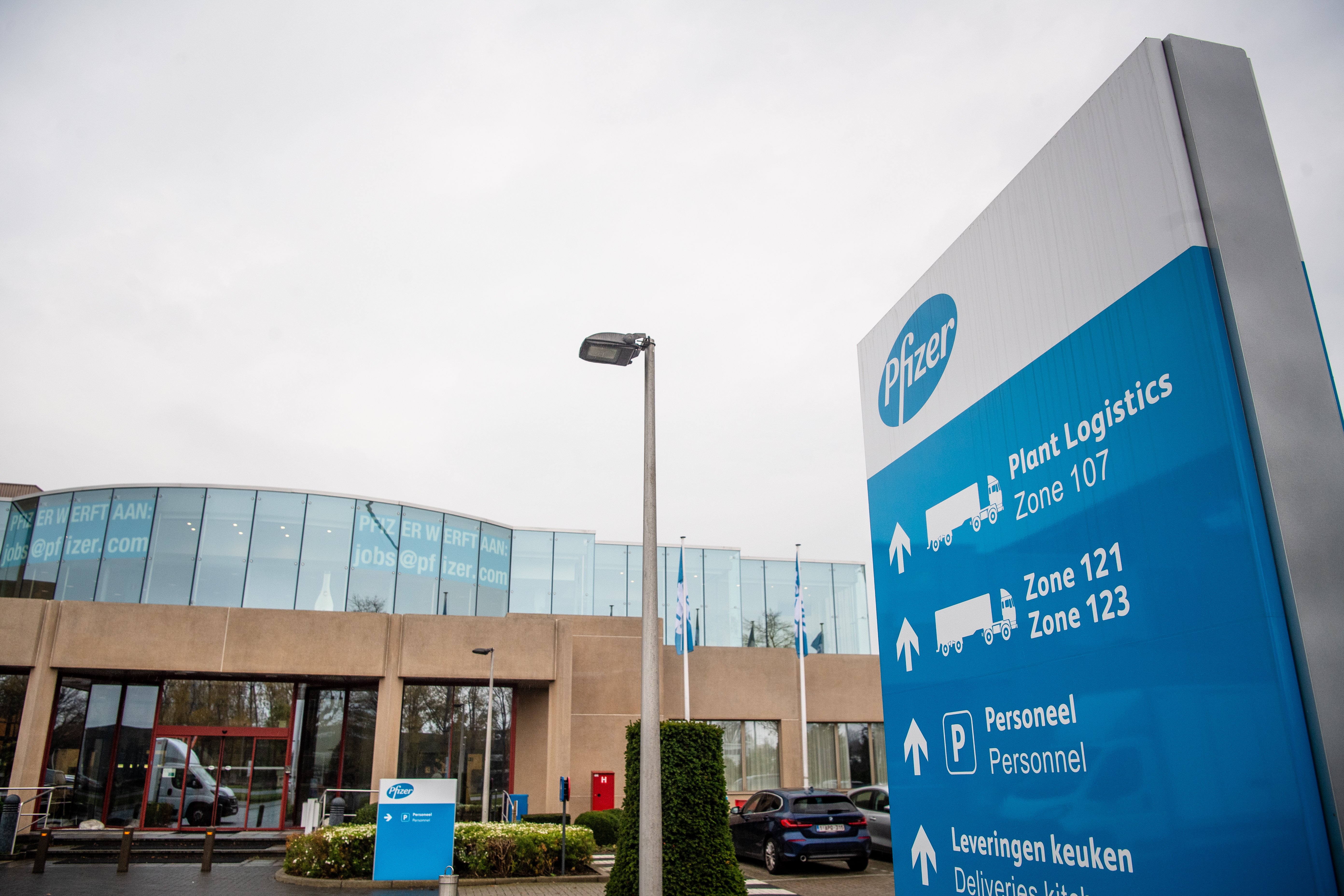 The Pfizer BioNTech vaccine is being manufactured in Belgium