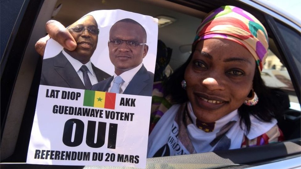 Senegal referendum approves shorter presidential terms