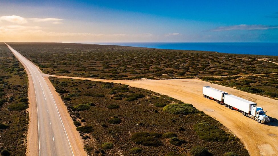 Drone trucker: Sharing wild Australian landscapes for a cause