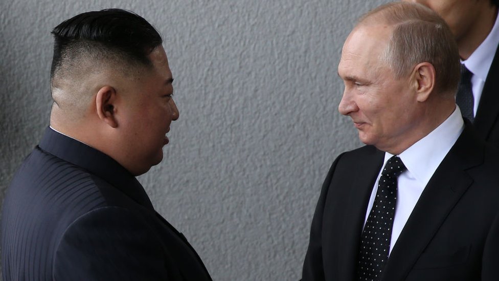 Kim y Putin