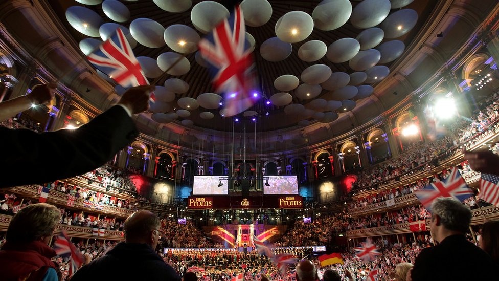 Last Night of the Proms at the Royal Albert Hall