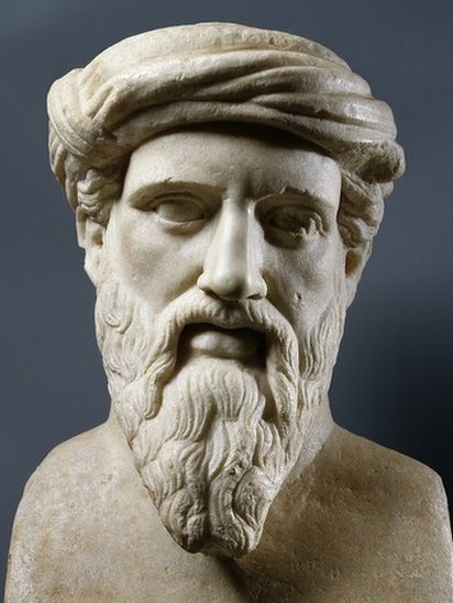 Marble bust of Pythagoras of Samos