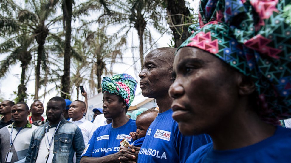 Trabajadores de la salud en Congo