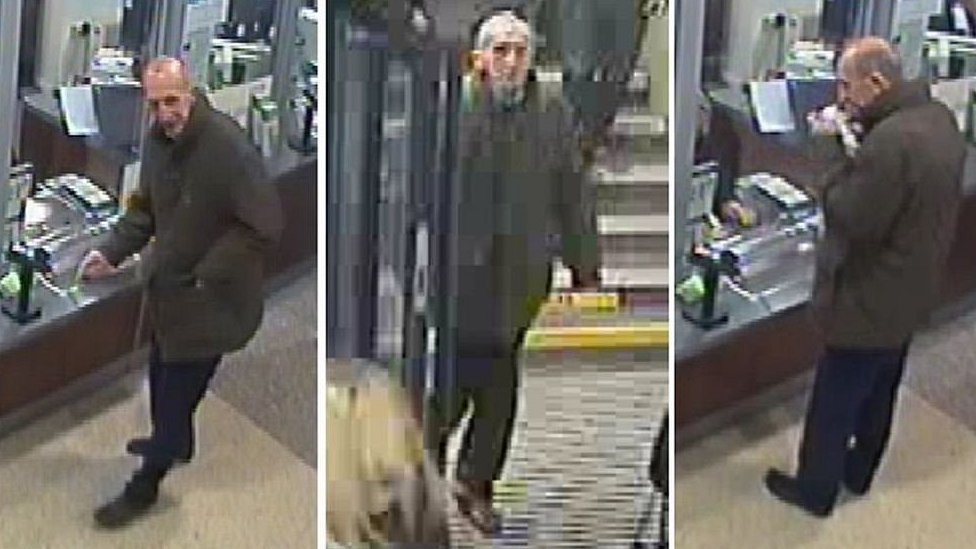 Estas imágenes de una cámara de seguridad en Mánchester ayudaron a develar el misterio. Imágenes de Lytton en Mánchester