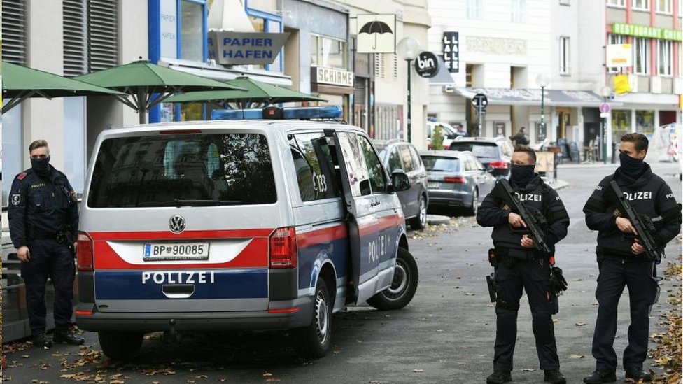 Viena escena del crimen - policía, 3 de noviembre 20