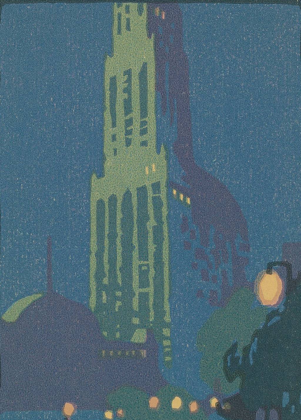 Rachael Robinson Elmer, Edificio Woolworth Noche de junio, 1916
