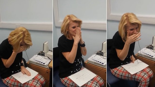 The Moment Deaf Woman Joanne Milne Hears For First Time Bbc News