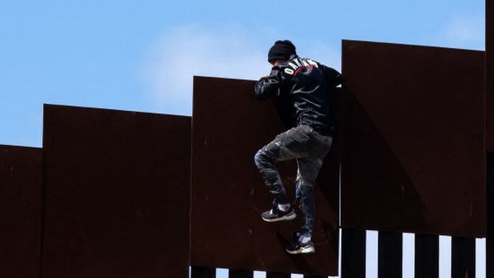 President Biden expands Mexican border wall - but can it stop crossings?