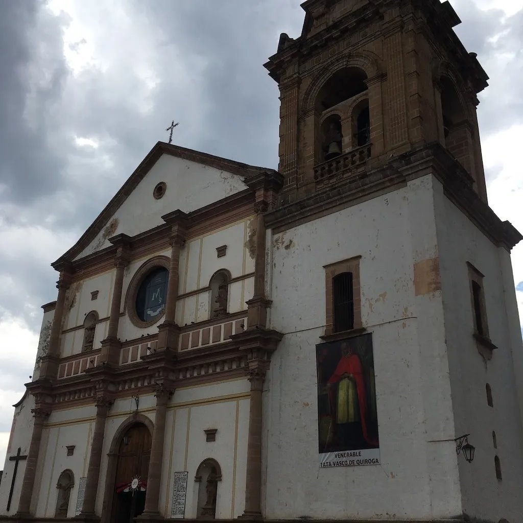 Basílica de Nossa Senhora da Saúde em Pátzcuaro