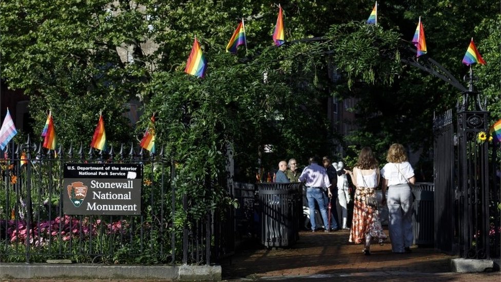Barın yakınına Stonewall Ulusal Anıtı dikildi