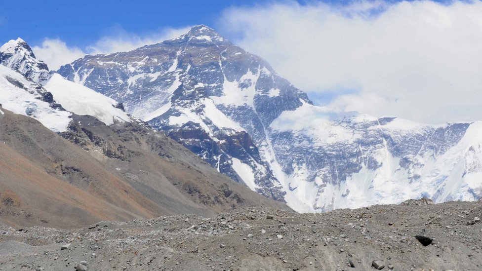 Pogled na Mont Everest sa tibetanske strane