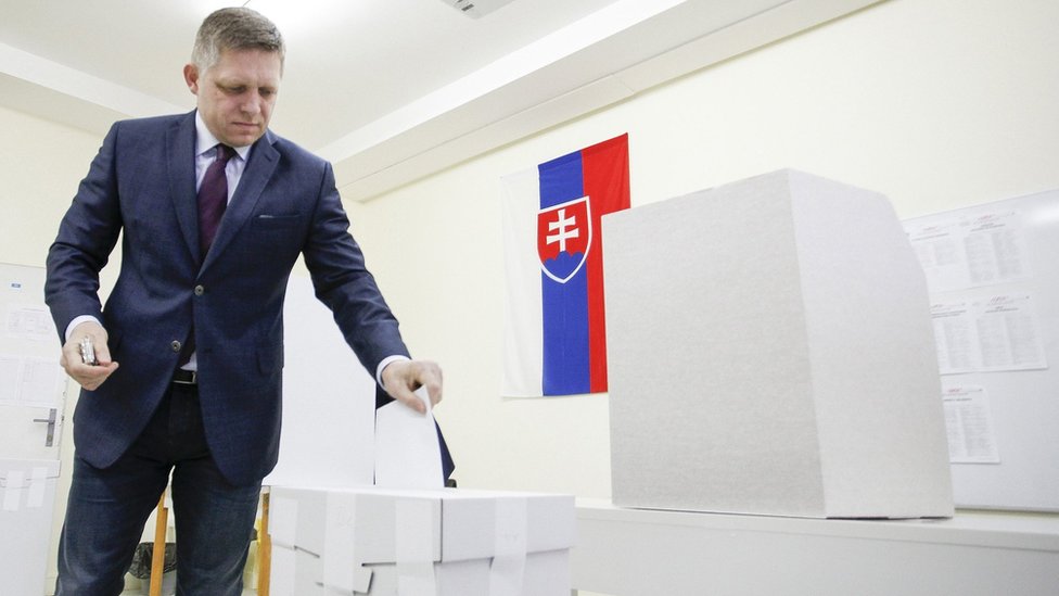 Slovakia election: Anti-migrant PM Fico loses majority - BBC News