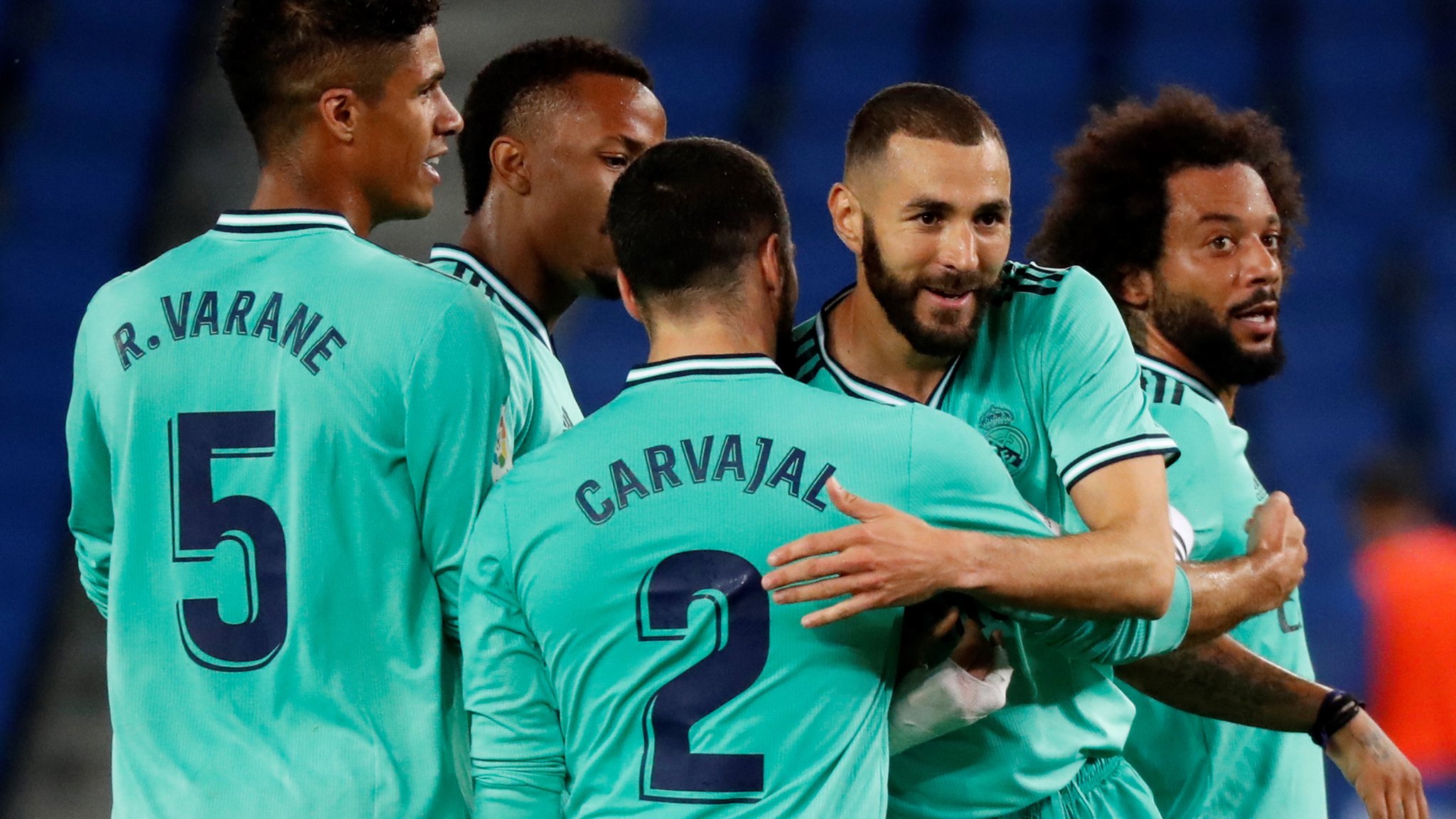 Real Sociedad 1-2 Real Madrid: Zinedine Zidane's side top La Liga with win