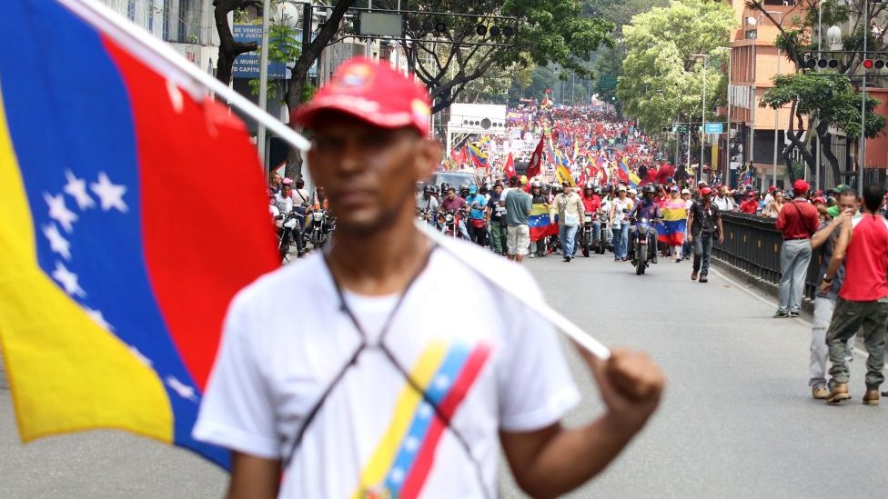 venezolano chavista NO USAR / BBC