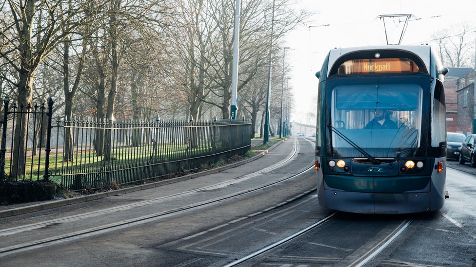 Nottingham Tram Incident Today