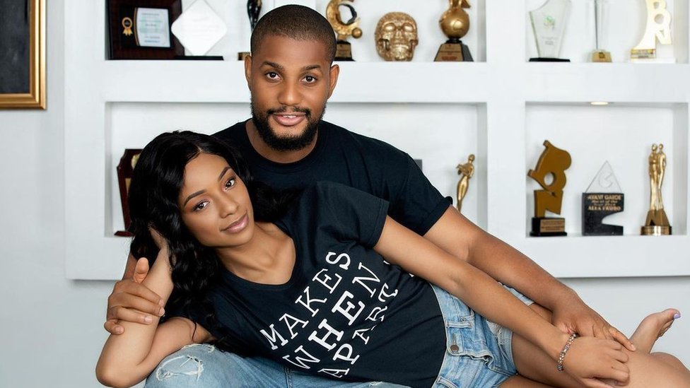 Alexx Ekubo and Fancy Acholonu breakup: Nigerian actor Alexx, fiancee Fancy  wedding engagement break - See update - BBC News Pidgin