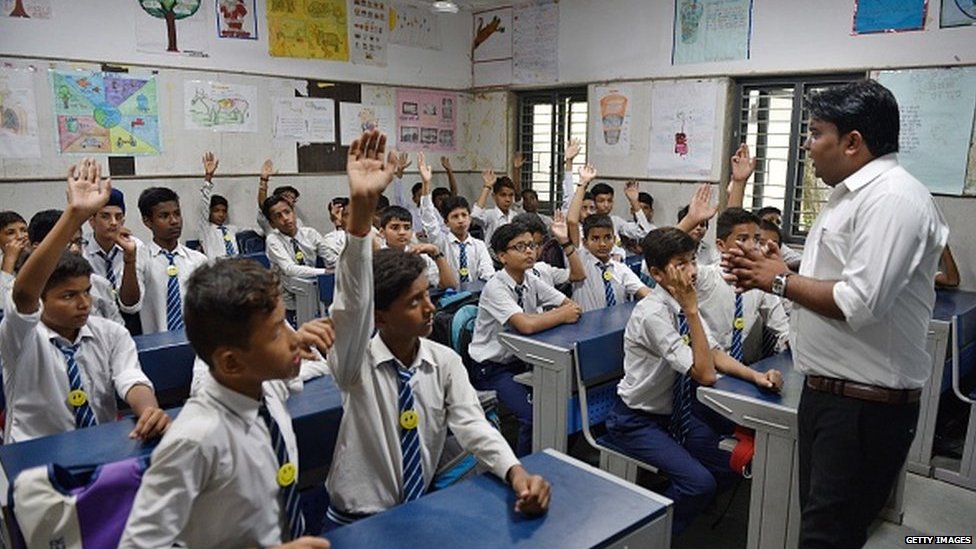 Delhi Government in every government school till 8th class