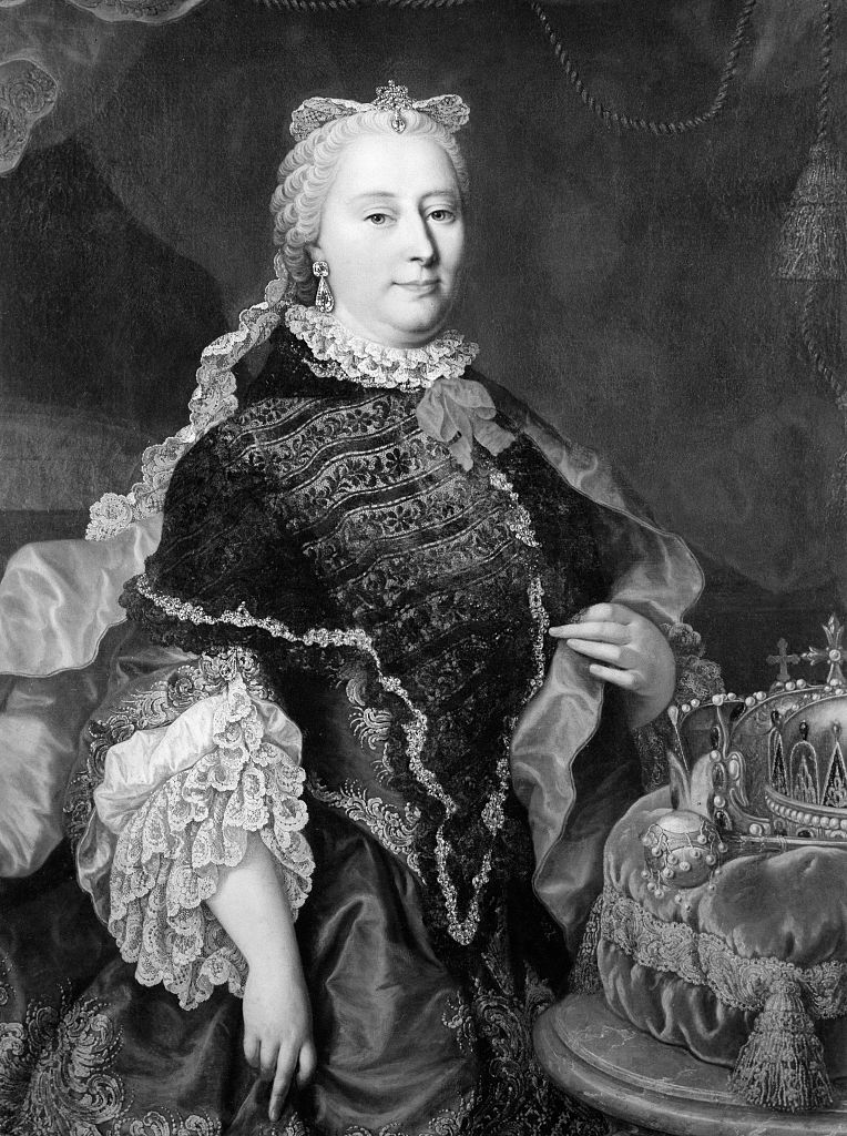 La emperatriz Maria Teresa, madre de Maria Antonieta.