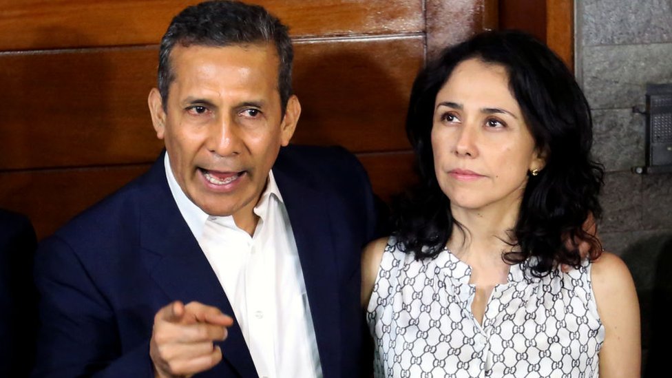 Ollanta Humala y Nadine Heredia.