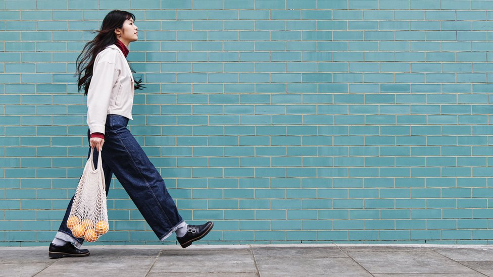 Woman walking