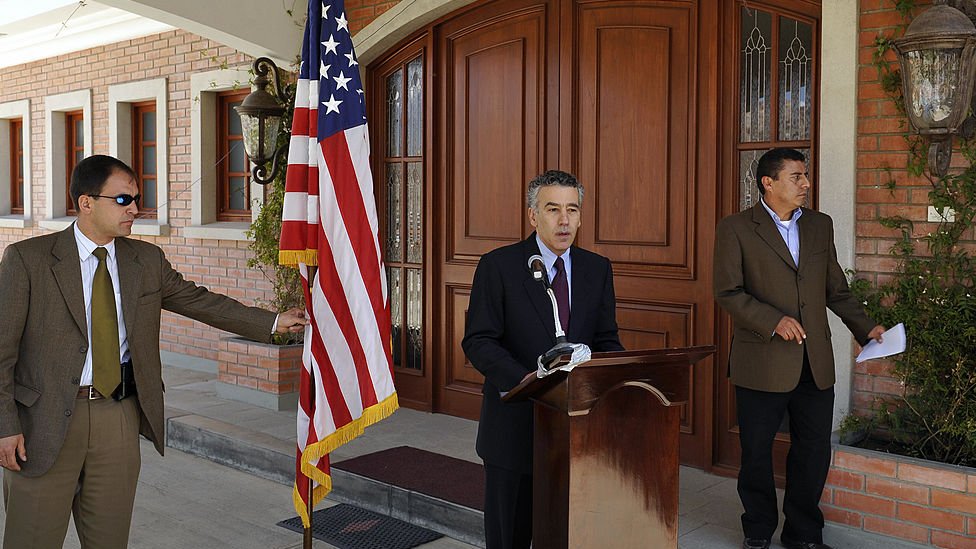 Goldberg en conferencia de prensa