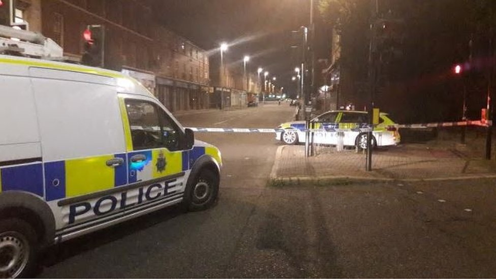 Birkenhead shooting Two men injured in driveby attack BBC News