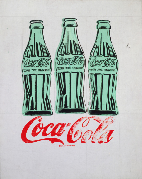 Obra &quot;Three Coke Bottles&quot; (1962) de Andy Warhol.