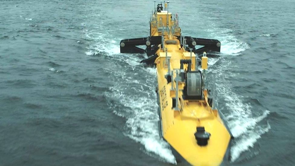 Tidal turbine in Orkney starts generating power