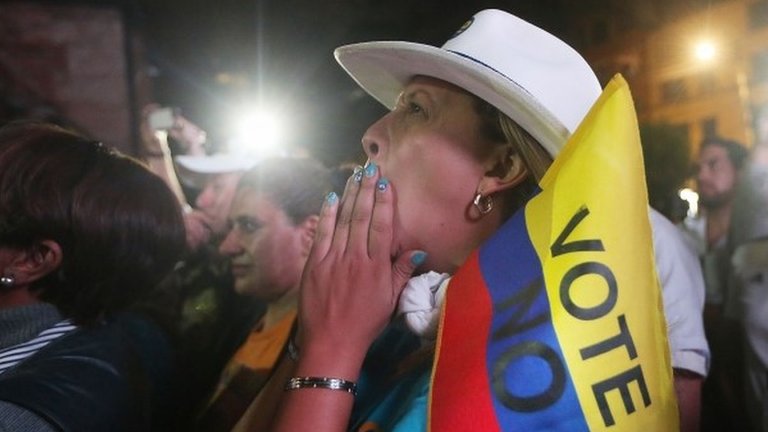 Colombian women struggle with peace 'no' vote