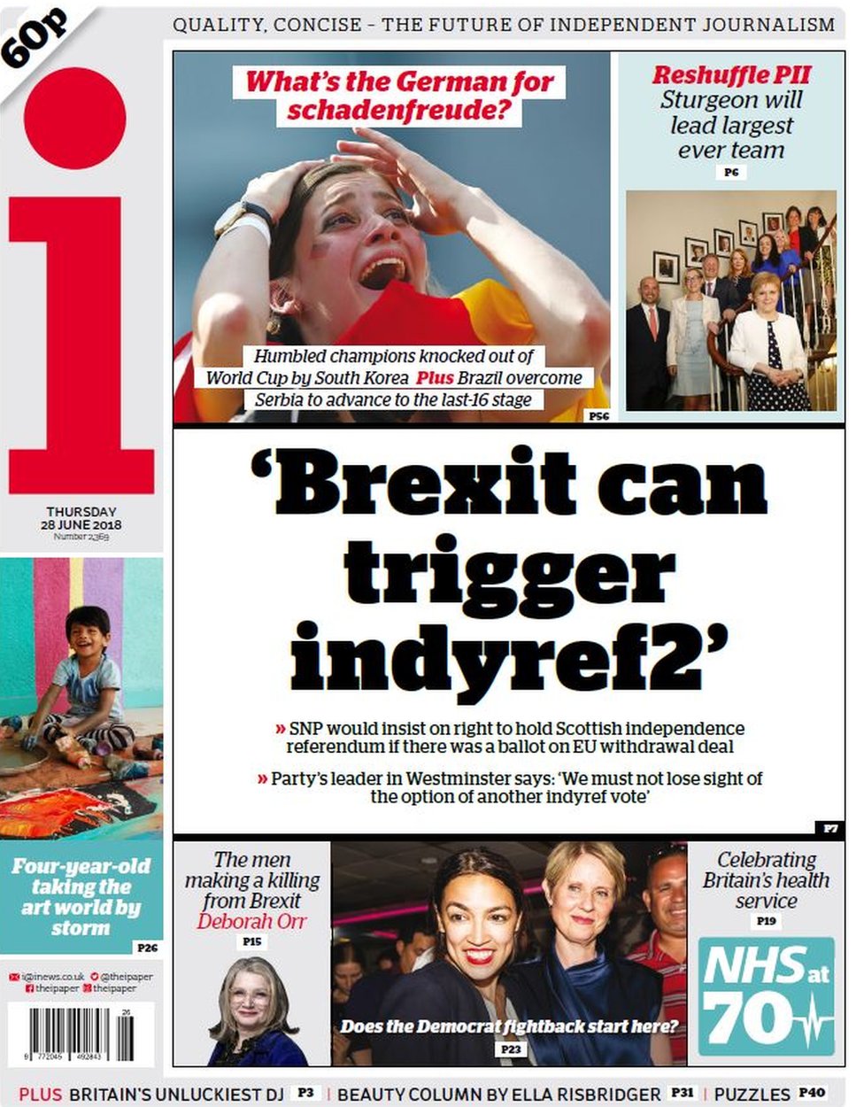 The Papers: Indyref2 Campaign Plans - BBC News